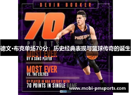 德文·布克单场70分：历史经典表现与篮球传奇的诞生
