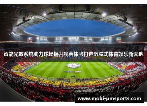 智能光效系统助力球场提升观赛体验打造沉浸式体育娱乐新天地